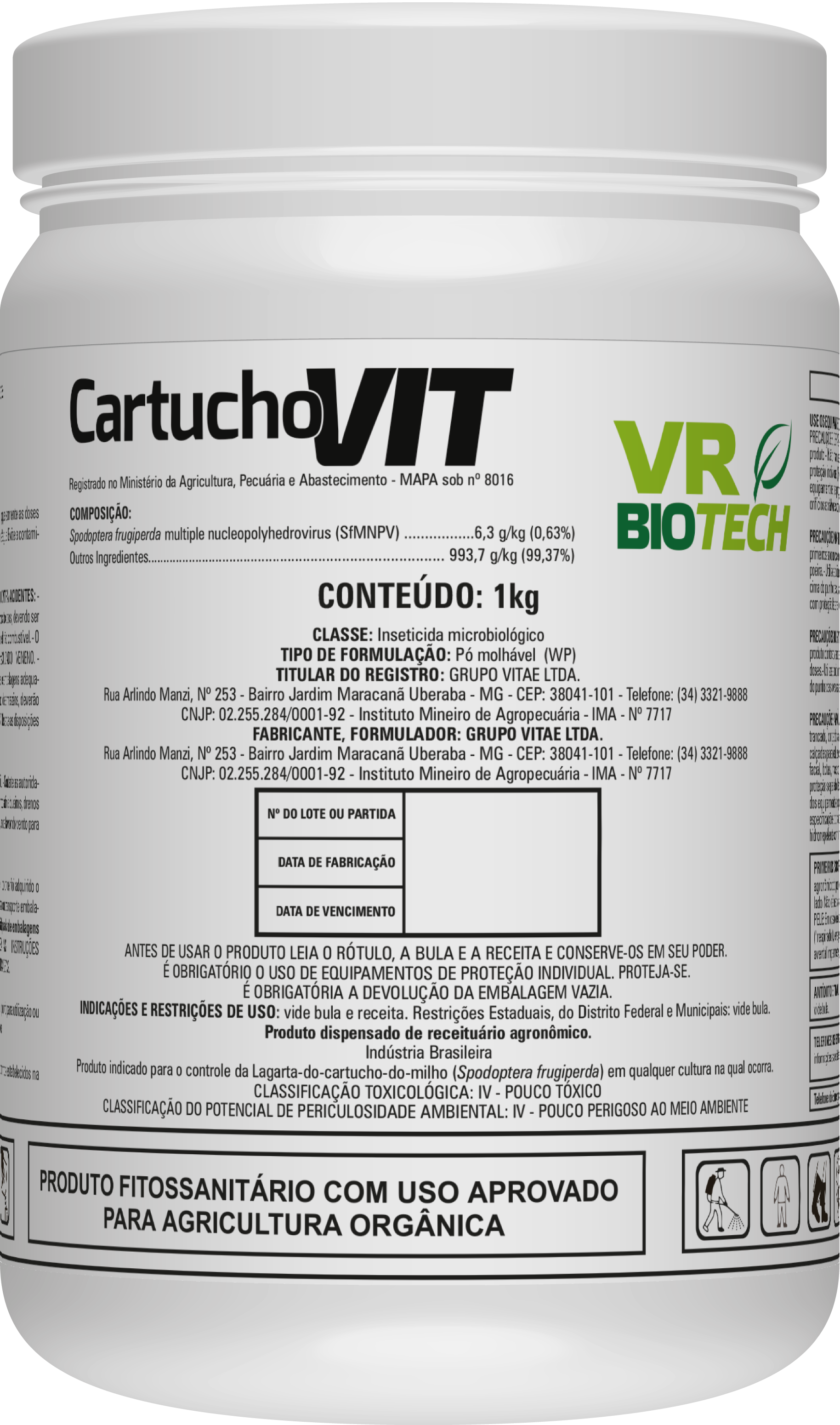 cartucho vit